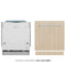 24 In. Panel Ready Top Control Dishwasher With Stainless Steel Tub, 52dba