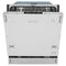 24 In. Panel Ready Top Control Dishwasher With Stainless Steel Tub, 52dba