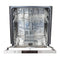 24 In. Panel Ready Top Control Dishwasher With Stainless Steel Tub, 52dba