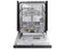 AutoRelease Smart 42dBA Dishwasher with StormWash+™ and Smart Dry in Black Stainless Steel
