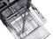 AutoRelease Smart 39dBA Dishwasher with Linear Wash in Black Stainless Steel