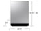 AI Wash & 3rd Rack Washing System | AutoRelease™ Door | 38dBA