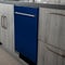 24 In. Top Control Dishwasher With Blue Gloss Panel And Traditional Style Handle, 52dba