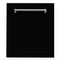 24 In. Top Control Dishwasher With Black Matte Panel And Traditional Style Handle, 52dba