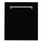 24 In. Top Control Dishwasher With Black Matte Panel And Traditional Style Handle, 52dba
