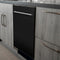 24 In. Top Control Dishwasher With Black Matte Panel And Traditional Style Handle, 52dba