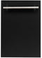 18 in. Compact Matte Top Control Dishwasher with Stainless Steel Tub and Modern Style Handle, 52dBa