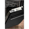 24 In. Top Control Dishwasher With Black Matte Panel And Modern Style Handle, 52dba