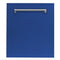 24 In. Top Control Dishwasher With Blue Matte Panel And Traditional Style Handle, 52dba