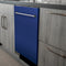 24 In. Top Control Dishwasher With Blue Matte Panel And Traditional Style Handle, 52dba