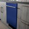24 In. Top Control Dishwasher With Blue Matte Panel And Modern Style Handle, 52dba