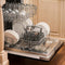 24 In. Top Control Dishwasher With Black Stainless Steel Panel And Modern Style Handle, 52dba