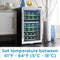 38 Bottle Free-standing Wine Cooler
