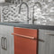 24 in. Top Control Dishwasher with Copper Panel and Modern Style Handle, 52dBa