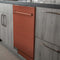 24 in. Top Control Dishwasher with Copper Panel and Traditional Style Handle, 52dBa