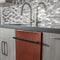 24 In. Top Control Dishwasher With Hand-hammered Copper Panel And Modern Style Handle, 52dba