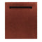 24 In. Top Control Dishwasher With Hand-hammered Copper Panel And Traditional Style Handle, 52dba