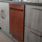 24 In. Top Control Dishwasher With Hand-hammered Copper Panel And Traditional Style Handle, 52dba