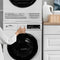 24″ Stackable Front Load Washer With Steam
