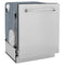 24 In. Monument Series 3rd Rack Top Touch Control Dishwasher In Stainless Steel With Stainless Steel Tub, 45dba