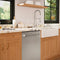 24 In. Monument Series 3rd Rack Top Touch Control Dishwasher In Stainless Steel With Stainless Steel Tub, 45dba