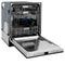 24 In. Monument Series 3rd Rack Top Touch Control Dishwasher With Black Matte Panel, 45dba