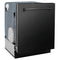 24 In. Monument Series 3rd Rack Top Touch Control Dishwasher With Black Stainless Steel Panel, 45dba