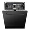 24 In. Monument Series 3rd Rack Top Touch Control Dishwasher With Black Stainless Steel Panel, 45dba