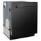 24 In. Monument Series 3rd Rack Top Touch Control Dishwasher With Black Stainless Steel Panel, 45dba