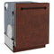 24 In. Monument Series 3rd Rack Top Touch Control Dishwasher With Hand-hammered Copper Panel, 45dba