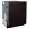 24 In. Monument Series 3rd Rack Top Touch Control Dishwasher With Oil-rubbed Bronze Panel, 45dba