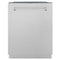 24 In. Monument Series 3rd Rack Top Touch Control Dishwasher With Satin Stainless Steel Panel And Stainless Steel Tub, 45dba
