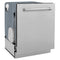 24 In. Monument Series 3rd Rack Top Touch Control Dishwasher With Satin Stainless Steel Panel And Stainless Steel Tub, 45dba