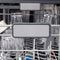 24 In. Monument Series 3rd Rack Top Touch Control Dishwasher With Satin Stainless Steel Panel And Stainless Steel Tub, 45dba