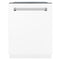24 In. Monument Series 3rd Rack Top Touch Control Dishwasher With White Matte Panel, 45dba