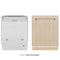 Autograph Edition 24 In. Monument Series 3rd Rack Top Touch Control Tall Tub Dishwasher In Custom Panel Ready With Champagne Bronze Handle, 45dba