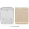 Autograph Edition 24 In. Monument Series 3rd Rack Top Touch Control Tall Tub Dishwasher In Custom Panel Ready With Polished Gold Handle, 45dba