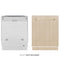 Autograph Edition 24 In. Monument Series 3rd Rack Top Touch Control Tall Tub Dishwasher In Custom Panel Ready With Polished Gold Handle, 45dba