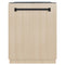 Autograph Edition 24 In. Monument Series 3rd Rack Top Touch Control Tall Tub Dishwasher In Custom Panel Ready With Matte Black Handle, 45dba