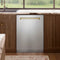 Autograph Edition 24 In. Monument Series 3rd Rack Top Touch Control Tall Tub Dishwasher In Stainless Steel With Champagne Bronze Handle, 45dba