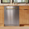 Autograph Edition 24 In. Monument Series 3rd Rack Top Touch Control Tall Tub Dishwasher In Stainless Steel With Polished Gold Handle, 45dba