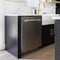 Autograph Edition 24 In. Monument Series 3rd Rack Top Touch Control Tall Tub Dishwasher In Stainless Steel With Polished Gold Handle, 45dba