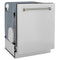 Autograph Edition 24 In. Monument Series 3rd Rack Top Touch Control Tall Tub Dishwasher In Stainless Steel With Polished Nickel Helix Handle, 45dba