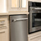 Autograph Edition 24 In. Monument Series 3rd Rack Top Touch Control Tall Tub Dishwasher In Stainless Steel With Polished Nickel Helix Handle, 45dba