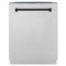 Autograph Edition 24 In. Monument Series 3rd Rack Top Touch Control Tall Tub Dishwasher In Stainless Steel With Matte Black Handle, 45dba