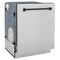 Autograph Edition 24 In. Monument Series 3rd Rack Top Touch Control Tall Tub Dishwasher In Stainless Steel With Matte Black Handle, 45dba