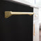Autograph Edition 24 In. Monument Series 3rd Rack Top Touch Control Tall Tub Dishwasher In Black Matte With Champagne Bronze Handle, 45dba