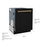 Autograph Edition 24 In. Monument Series 3rd Rack Top Touch Control Tall Tub Dishwasher In Black Matte With Polished Gold Handle, 45dba