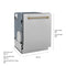 Autograph Edition 24 In. Monument Series 3rd Rack Top Touch Control Tall Tub Dishwasher With Satin Stainless Steel Panel And Champagne Bronze Handle, 45dba