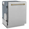 Autograph Edition 24 In. Monument Series 3rd Rack Top Touch Control Tall Tub Dishwasher With Satin Stainless Steel Panel And Champagne Bronze Handle, 45dba